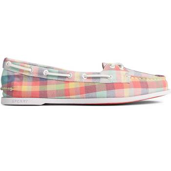 Sperry Authentic Original Skimmer Plaid Viacfarebne - Damske Mokasíny